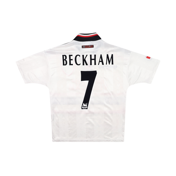 MANCHESTER UNITED 1997-99 AWAY SHIRT - BECKHAM 7 
