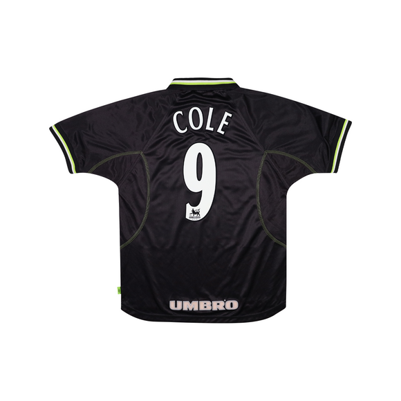 MANCHESTER UNITED 1998-99 THIRD SHIRT - COLE 9