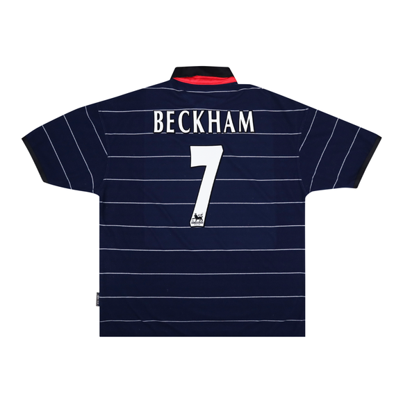 MANCHESTER UNITED 1999-00 AWAY SHIRT - BECKHAM 7