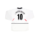 MANCHESTER UNITED 2002-04 LS AWAY SHIRT - V. NISTELROOY 10