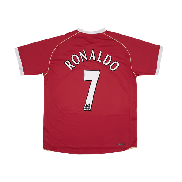 MANCHESTER UNITED 2006-07 HOME SHIRT - RONALDO 7