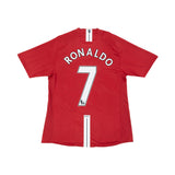 MANCHESTER UNITED 2007-09 HOME SHIRT - RONALDO 7