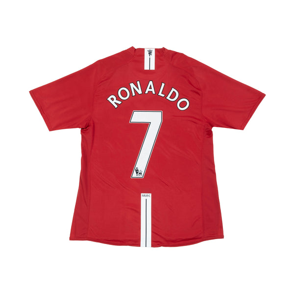 MANCHESTER UNITED 2007-09 HOME SHIRT - RONALDO 7
