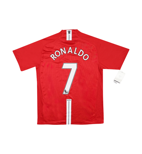 MANCHESTER UNITED 2007-09 HOME SHIRT - RONALDO 7