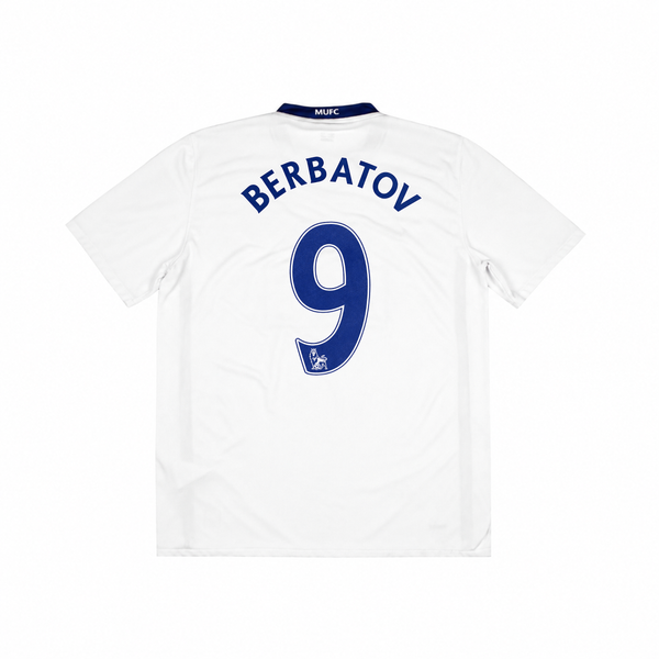 MANCHESTER UNITED 2008-09 AWAY SHIRT - BERBATOV 9