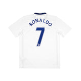 MANCHESTER UNITED 2008-09 AWAY SHIRT - RONALDO 7