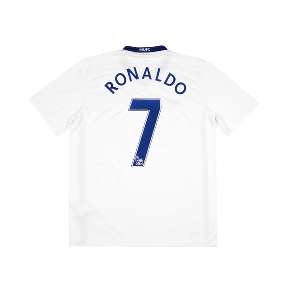 MANCHESTER UNITED 2008-09 AWAY SHIRT - RONALDO 7