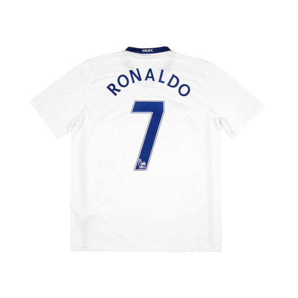 MANCHESTER UNITED 2008-09 AWAY SHIRT - RONALDO 7