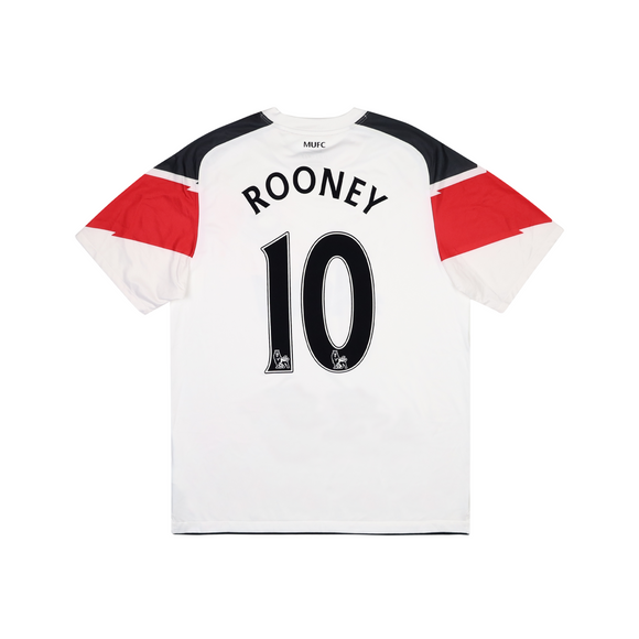MANCHESTER UNITED 2010-11 AWAY SHIRT - ROONEY 10 