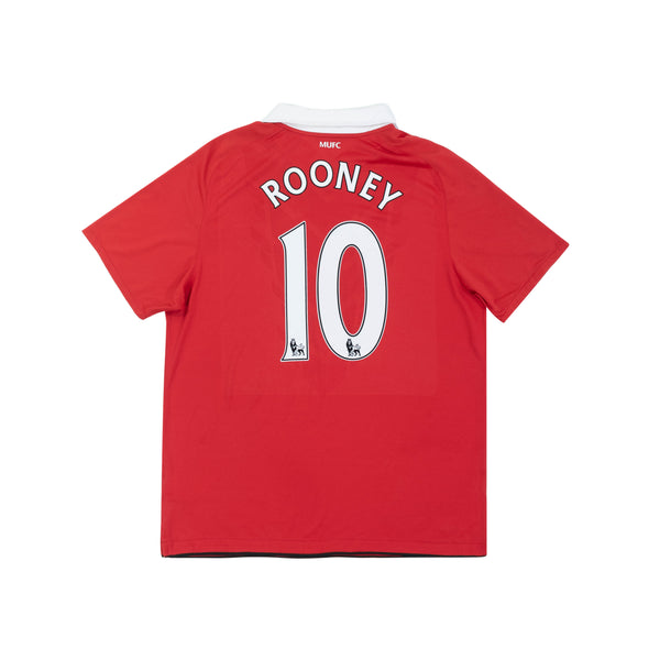 MANCHESTER UNITED 2010-11 HOME SHIRT - ROONEY 10