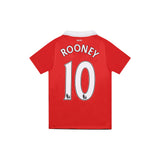 MANCHESTER UNITED 2010-11 HOME SHIRT - ROONEY 10 - KIDS 
