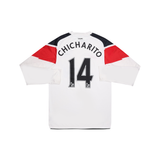 MANCHESTER UNITED 2010-11 LS AWAY SHIRT - CHICHARITO 14 