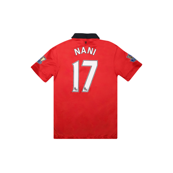 MANCHESTER UNITED 2013-14 HOME SHIRT - NANI 17