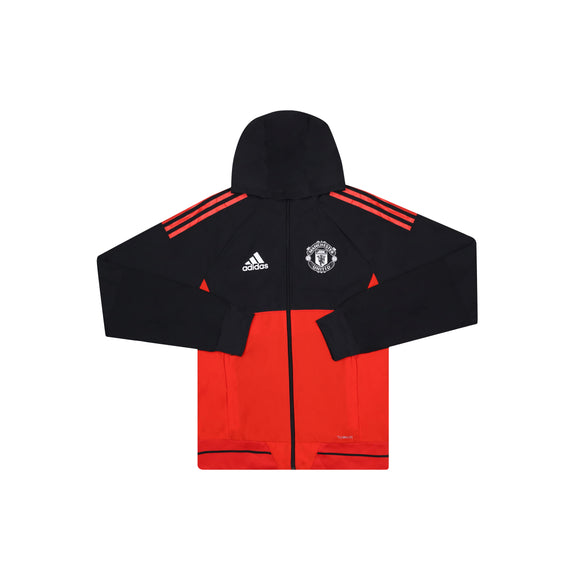 MANCHESTER UNITED 2017-18 HOODED TRACK JACKET