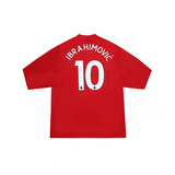 MANCHESTER UNITED 2017-18 LS HOME SHIRT - IBRAHIMOVIĆ 10