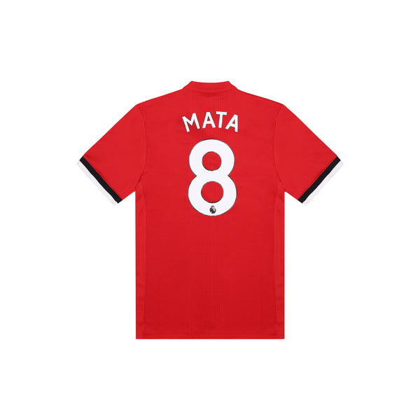 MANCHESTER UNITED 2017-18 PLAYER ISSUE HOME SHIRT - MATA 8 