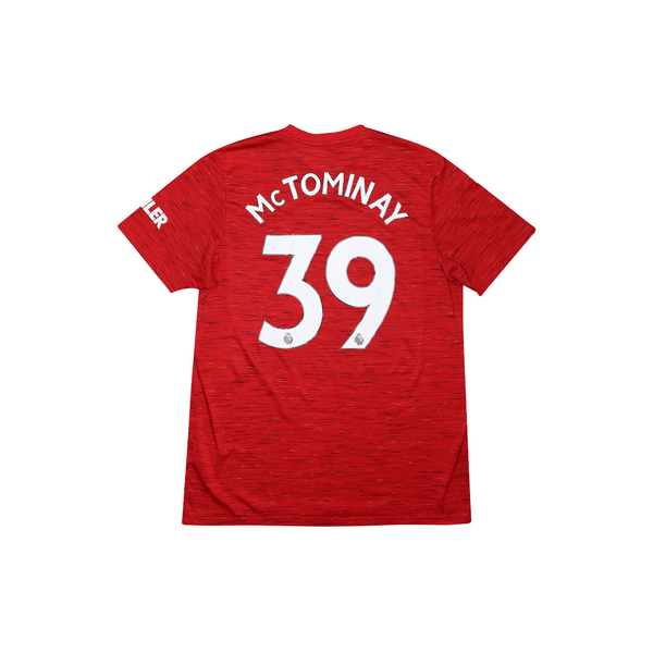 MANCHESTER UNITED 2020-21 HOME SHIRT - MCTOMINAY 39 