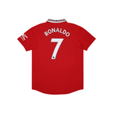 MANCHESTER UNITED 2022-23 AUTHENTIC HOME SHIRT - RONALDO 7