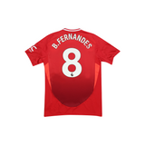 MANCHESTER UNITED 2024-25 HOME SHIRT - FERNANDES 8 