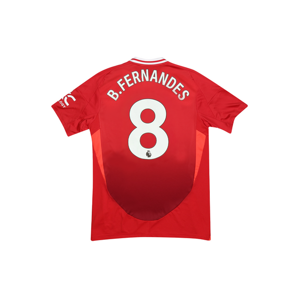 MANCHESTER UNITED 2024-25 HOME SHIRT - FERNANDES 8 