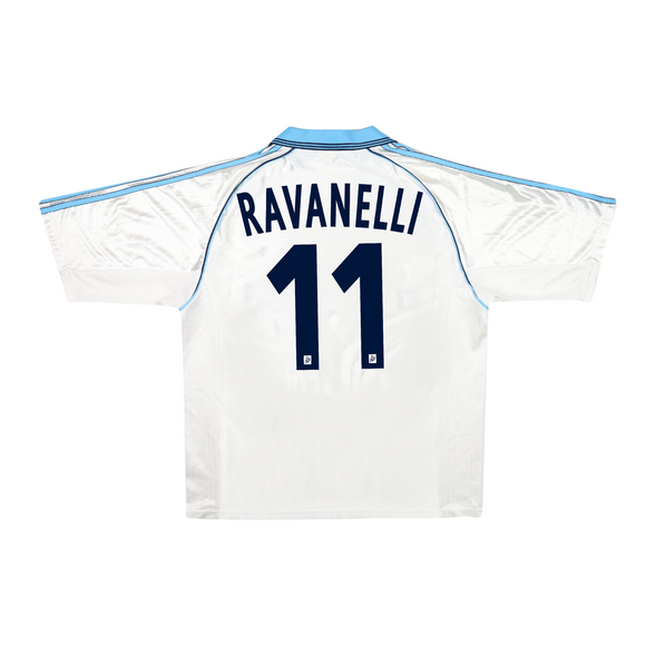 MARSEILLE 1998-99 HOME SHIRT - RAVANELLI 11