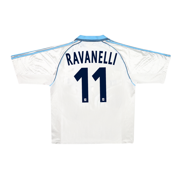 MARSEILLE 1998-99 HOME SHIRT - RAVANELLI 11