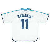 MARSEILLE 1999-00 HOME SHIRT - RAVANELLI 11