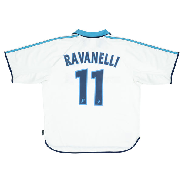 MARSEILLE 1999-00 HOME SHIRT - RAVANELLI 11