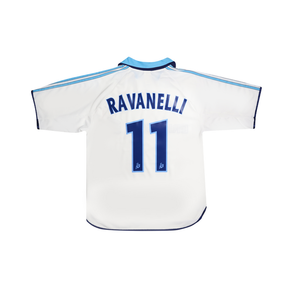 MARSEILLE 1999-00 HOME SHIRT - RAVANELLI 11 
