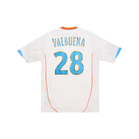 MARSEILLE 2012-13 HOME SHIRT - VALBUENA 28 