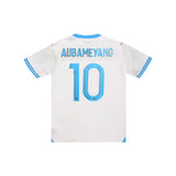 MARSEILLE 2023-24 HOME SHIRT - AUBAMEYANG 10 