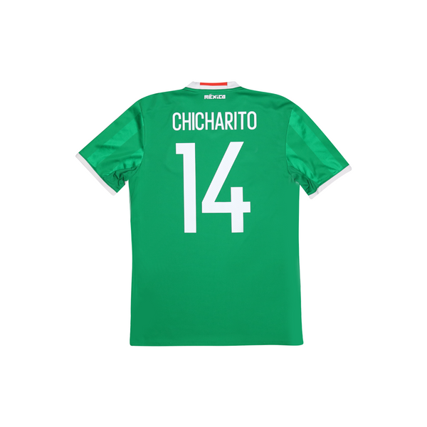MEXICO 2016-18 HOME SHIRT - CHICHARITO 14 
