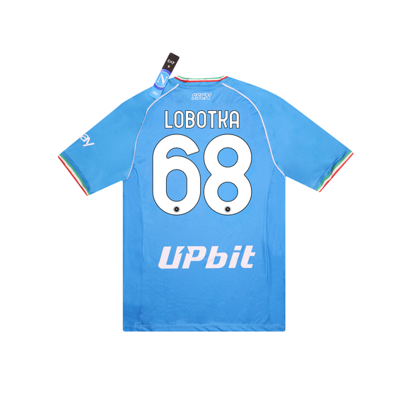 NAPOLI 2023-24 HOME SHIRT - LOBOTKA 68 