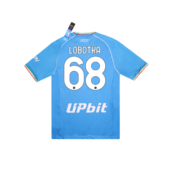 NAPOLI 2023-24 HOME SHIRT - LOBOTKA 68 