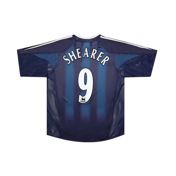 NEWCASTLE UNITED 2004-05 AWAY SHIRT - SHEARER 9