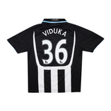NEWCASTLE UNITED 2007-09 HOME SHIRT - VIDUKA 36