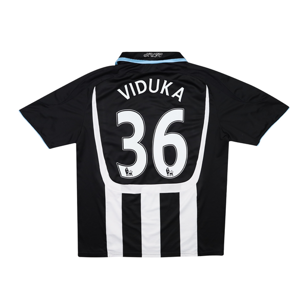 NEWCASTLE UNITED 2007-09 HOME SHIRT - VIDUKA 36