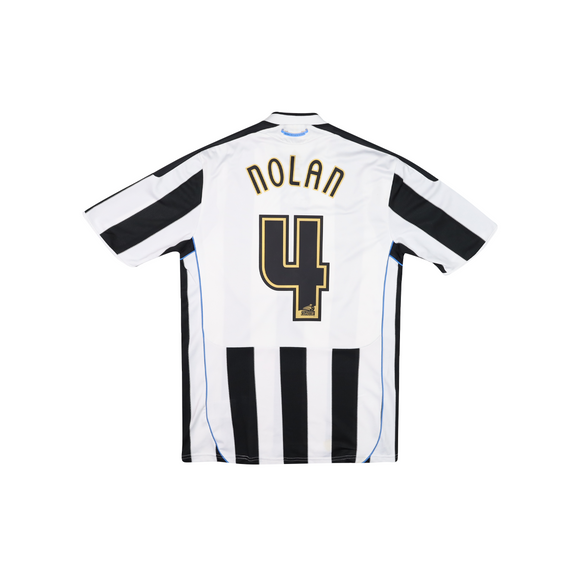 NEWCASTLE UNITED 2009-10 HOME SHIRT - NOLAN 4
