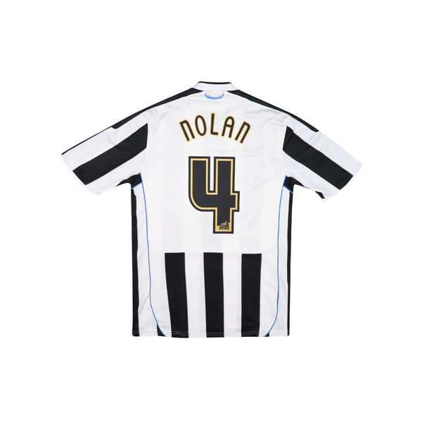 NEWCASTLE UNITED 2009-10 HOME SHIRT - NOLAN 4