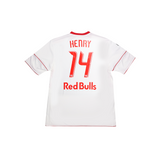 NEW YORK RED BULLS 2010-12 HOME SHIRT - HENRY 14 