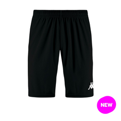 KAPPA FOOTBALL TRAINING SHORTS - BLACK