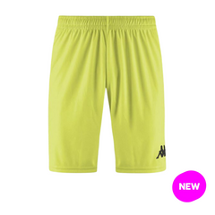 KAPPA FOOTBALL TRAINING SHORTS - YELLOW - XL
