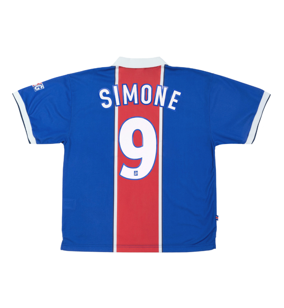 PARIS ST GERMAIN 1997-98 HOME SHIRT - SIMONE 9