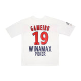 PARIS ST GERMAIN 2011-12 MATCH ISSUE AWAY SHIRT - GAMEIRO 19 