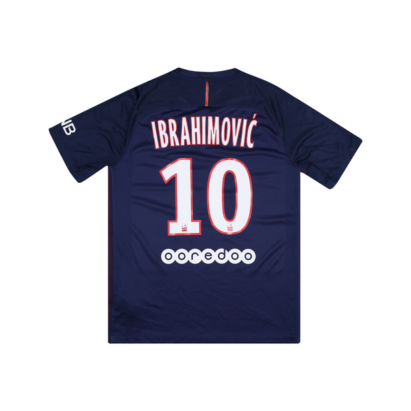 PARIS ST GERMAIN 2016-17 HOME SHIRT - IBRAHIMOVIC 10
