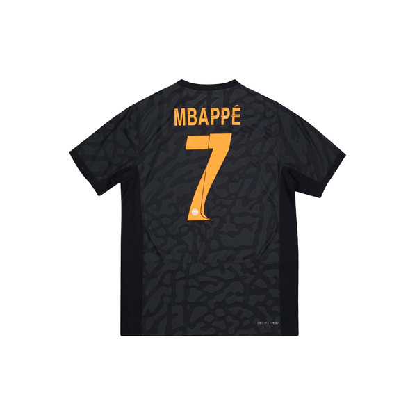 PARIS ST GERMAIN 2023-24 AUTHENTIC THIRD SHIRT - MBAPPÉ 7