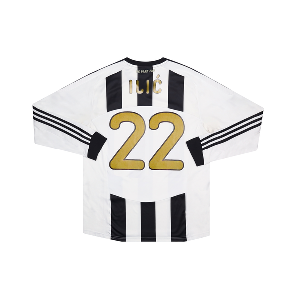 PARTIZAN BELGRADE 2011-12 LS HOME SHIRT - ILIĆ 22