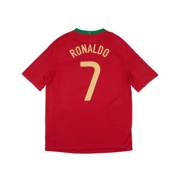 PORTUGAL 2008-10 HOME SHIRT - RONALDO 7