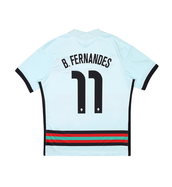 PORTUGAL 2020-22 AWAY SHIRT - FERNANDES 11 