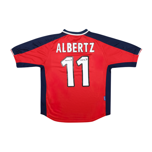 RANGERS 1998-99 AWAY SHIRT - ALBERTZ 11 